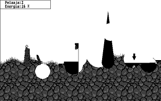 Pommitus atari screenshot